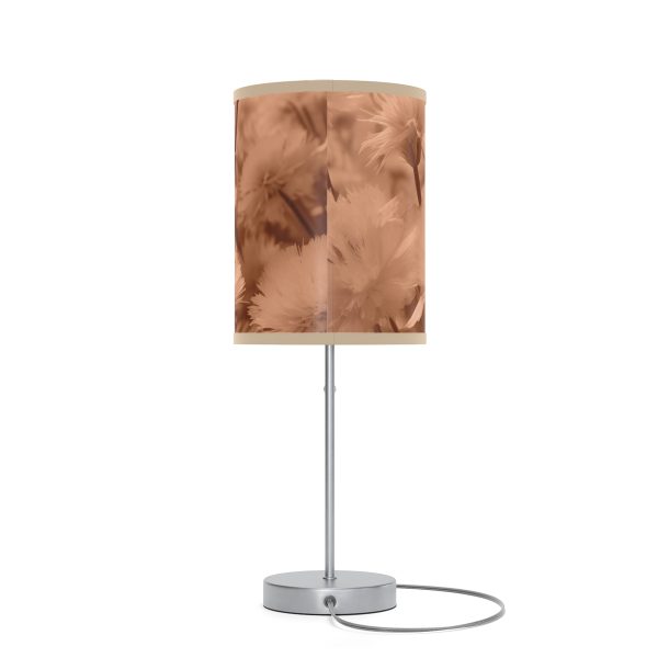 Fuzzy Dandelion Fantasy in Peach Fuzz Tone - Lamp on a Stand, US|CA plug - Image 8