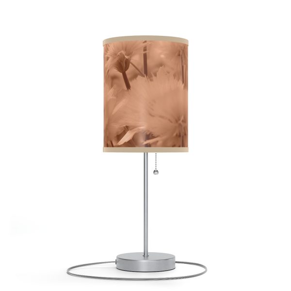 Fuzzy Dandelion Fantasy in Peach Fuzz Tone - Lamp on a Stand, US|CA plug - Image 9