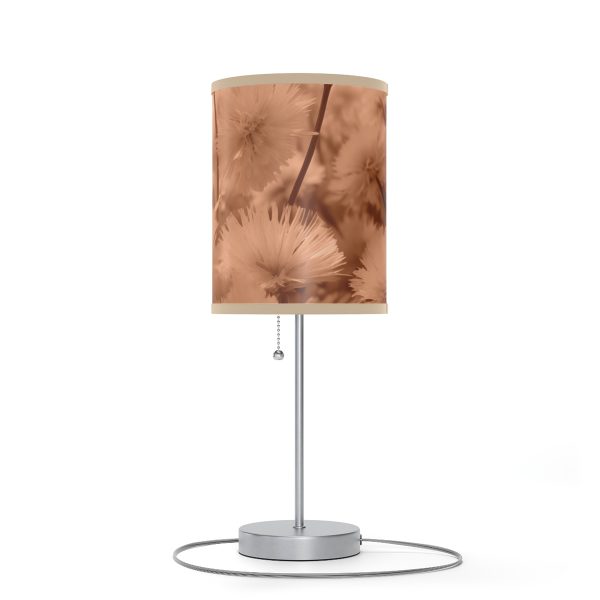 Fuzzy Dandelion Fantasy in Peach Fuzz Tone - Lamp on a Stand, US|CA plug - Image 10