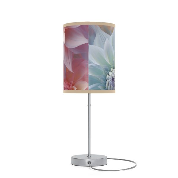 Pastel Fantasy Baroque Floral 02 - Lamp on a Stand, US|CA plug - Image 8