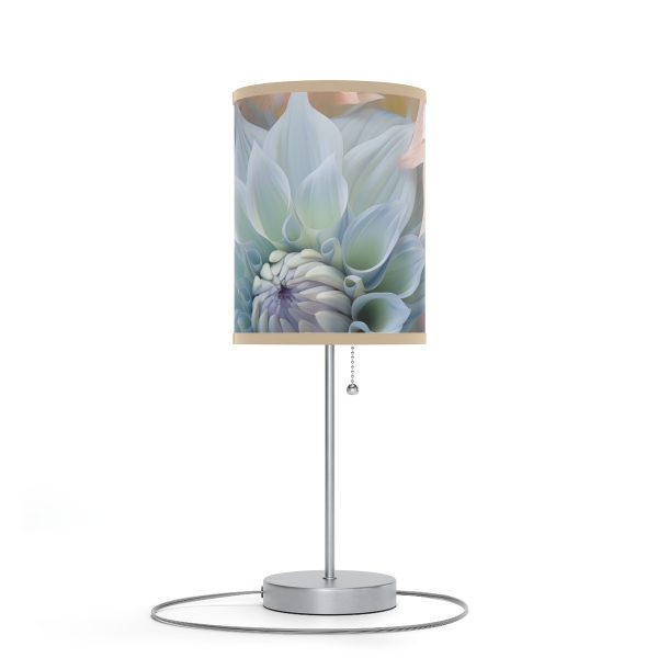 Pastel Fantasy Baroque Floral 02 - Lamp on a Stand, US|CA plug - Image 9