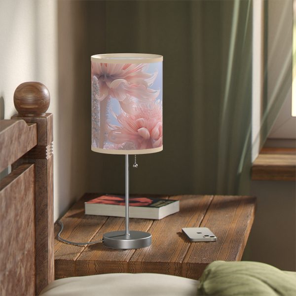 Foamy Floral Fusion 01 - Lamp on a Stand, US|CA plug - Image 11