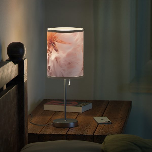 Soft Fantasy Feather Puffs - Lamp on a Stand, US|CA plug - Image 12