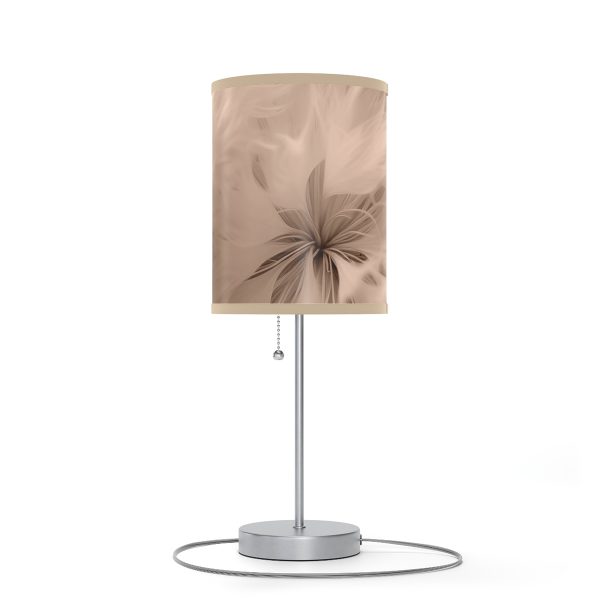 Soft Fantasy Feather Puffs in Peach Puree Tone - Lamp on a Stand, US|CA plug - Image 10