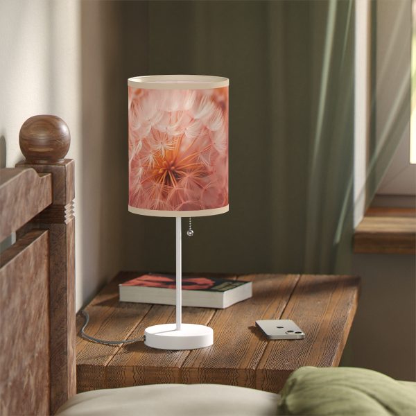 Lovely Fuzzy Fluff in Peach 02 - Lamp on a Stand, US|CA plug - Image 5