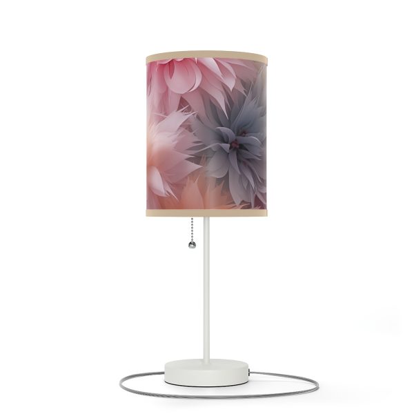 Pastel Palette Fantasy Feather Puffs - Lamp on a Stand, US|CA plug - Image 4