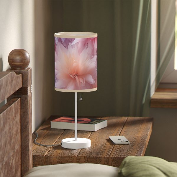 Pastel Palette Fantasy Feather Puffs - Lamp on a Stand, US|CA plug - Image 5