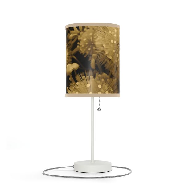 Fine and Dandy Motif in Sauterne Tone - Lamp on a Stand, US|CA plug - Image 3