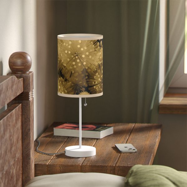 Fine and Dandy Motif in Sauterne Tone - Lamp on a Stand, US|CA plug - Image 5