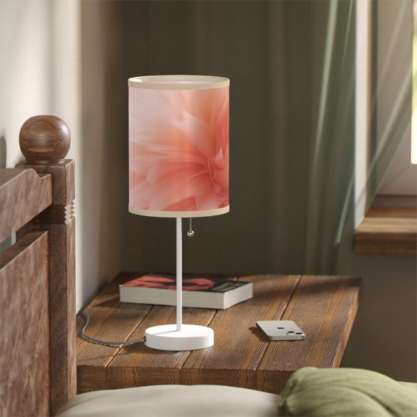 Lovely Fuzzy Buds in Peach 03 - Lamp on a Stand, US|CA plug - Image 5