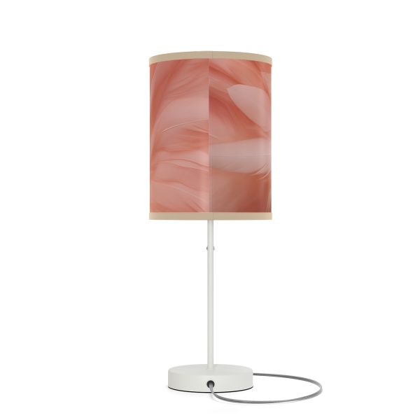 Lovely Fuzzy Feathers in Peach 01 - Lamp on a Stand, US|CA plug - Image 2