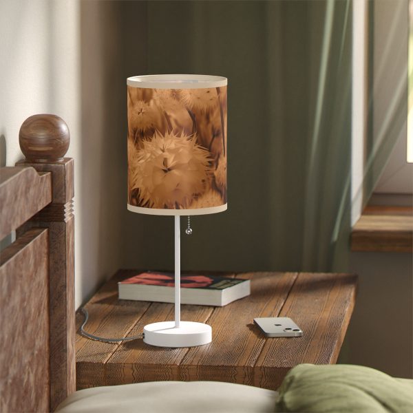 Dandelion Dream in Sunkissed Peach - Lamp on a Stand, US|CA plug - Image 5