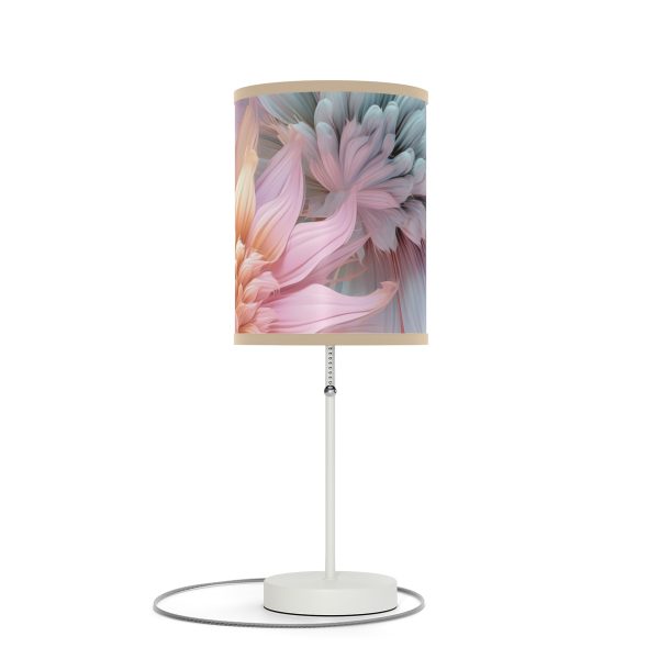 Pastel Fantasy Baroque Floral 03 - Lamp on a Stand, US|CA plug - Image 13