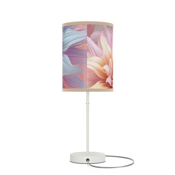 Pastel Fantasy Baroque Floral 03 - Lamp on a Stand, US|CA plug - Image 14