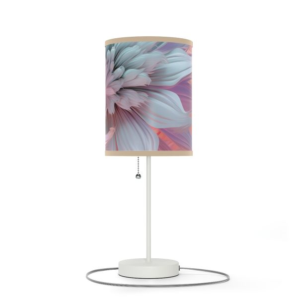 Pastel Fantasy Baroque Floral 03 - Lamp on a Stand, US|CA plug - Image 16