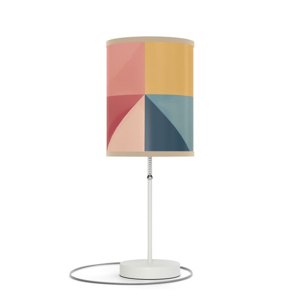 Soft Geometric Pyramid 01 - Lamp on a Stand, US|CA plug