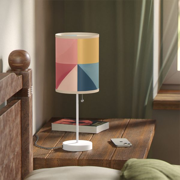 Soft Geometric Pyramid 01 - Lamp on a Stand, US|CA plug - Image 5