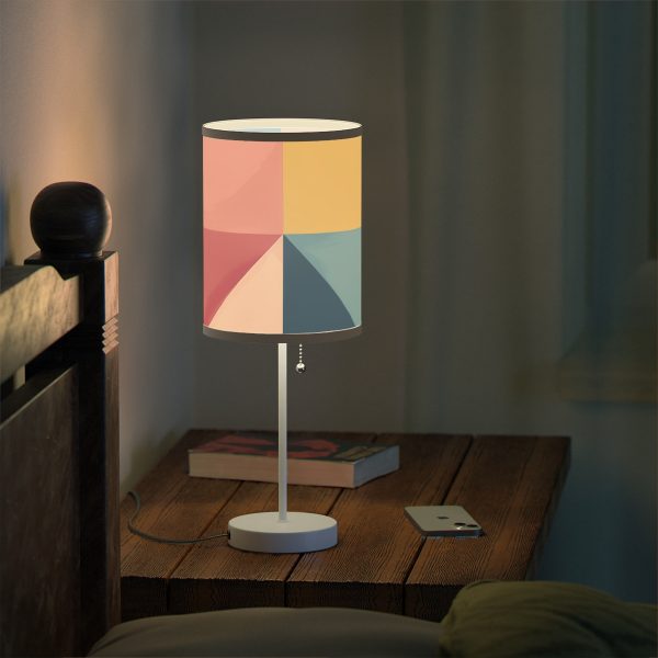 Soft Geometric Pyramid 01 - Lamp on a Stand, US|CA plug - Image 6