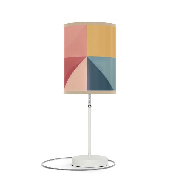 Soft Geometric Pyramid 02 - Lamp on a Stand, US|CA plug