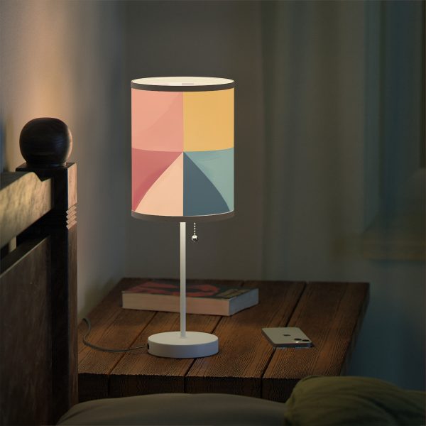 Soft Geometric Pyramid 02 - Lamp on a Stand, US|CA plug - Image 6