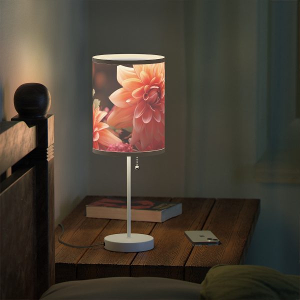 Bright Fantasy Floral 02 - Lamp on a Stand, US|CA plug - Image 6