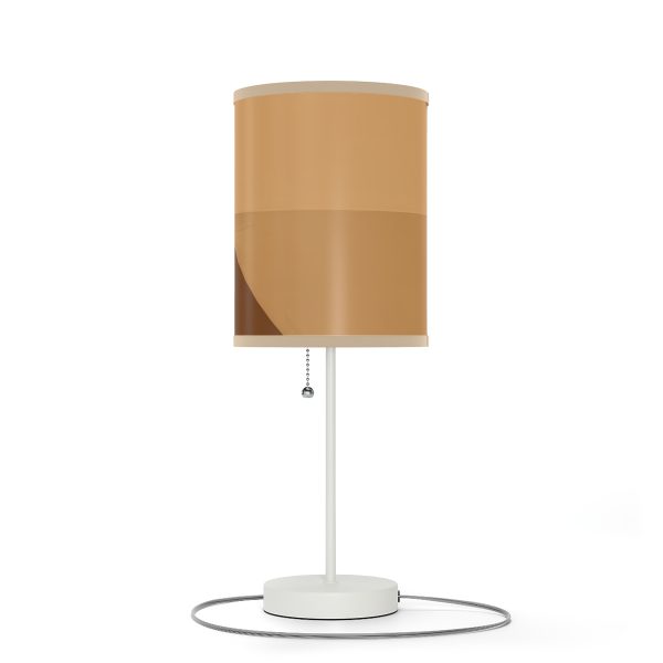 Soft Geometric Pyramid 02 in Honey Yellow Tone - Lamp on a Stand, US|CA plug - Image 16