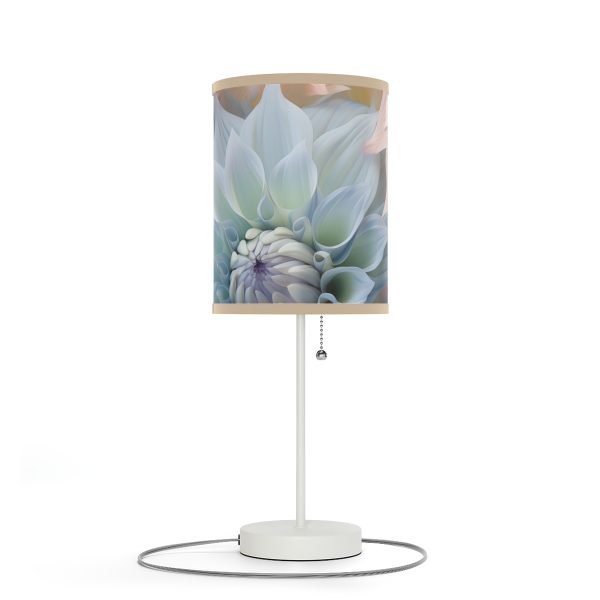 Pastel Fantasy Baroque Floral 02 - Lamp on a Stand, US|CA plug - Image 3