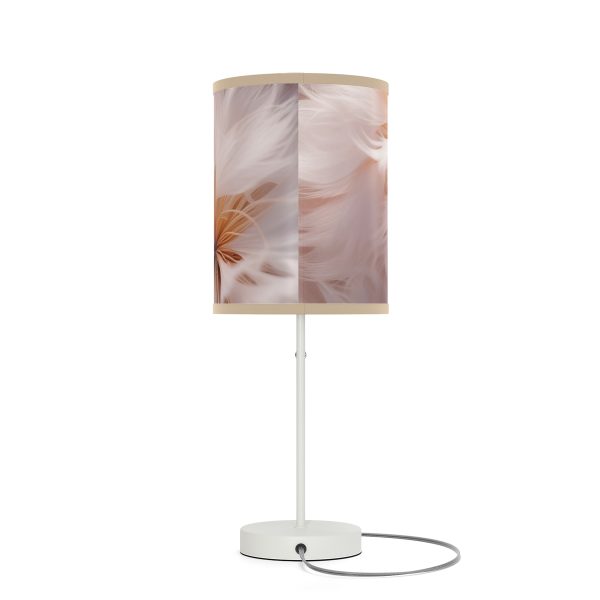 Soft Fantasy Feather Puffs - Lamp on a Stand, US|CA plug - Image 2