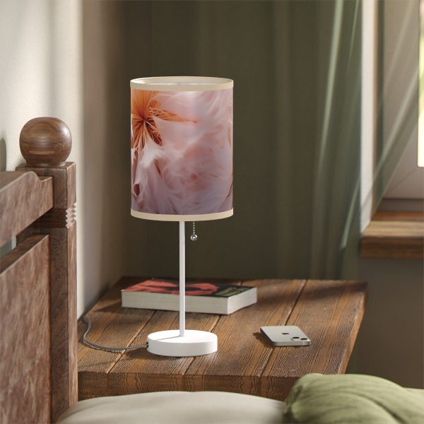 Soft Fantasy Feather Puffs - Lamp on a Stand, US|CA plug - Image 5