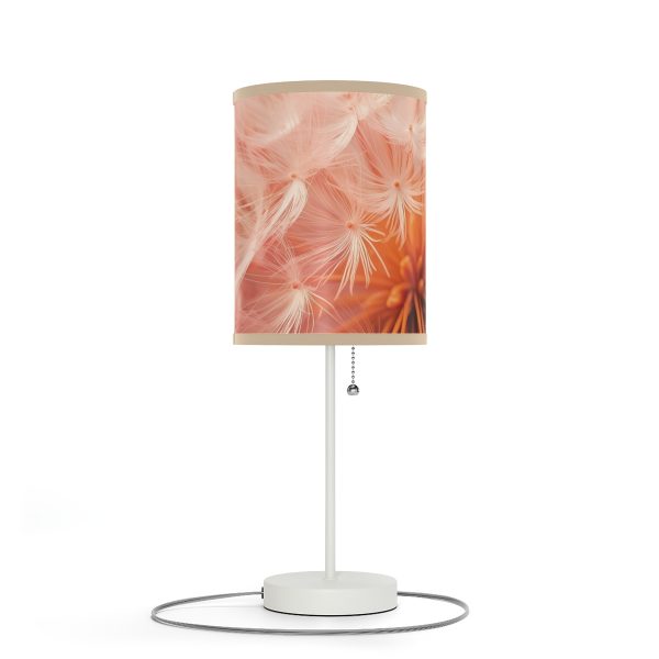 Lovely Fuzzy Fluff in Peach 01 - Lamp on a Stand, US|CA plug - Image 3