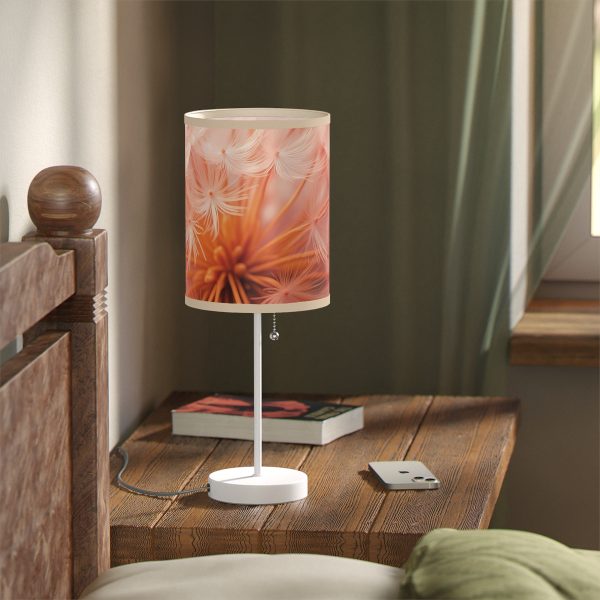 Lovely Fuzzy Fluff in Peach 01 - Lamp on a Stand, US|CA plug - Image 5