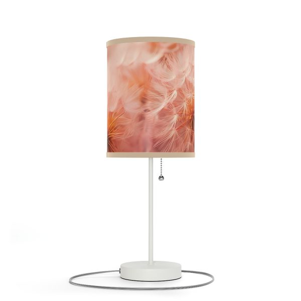 Lovely Fuzzy Fluff in Peach 02 - Lamp on a Stand, US|CA plug - Image 3