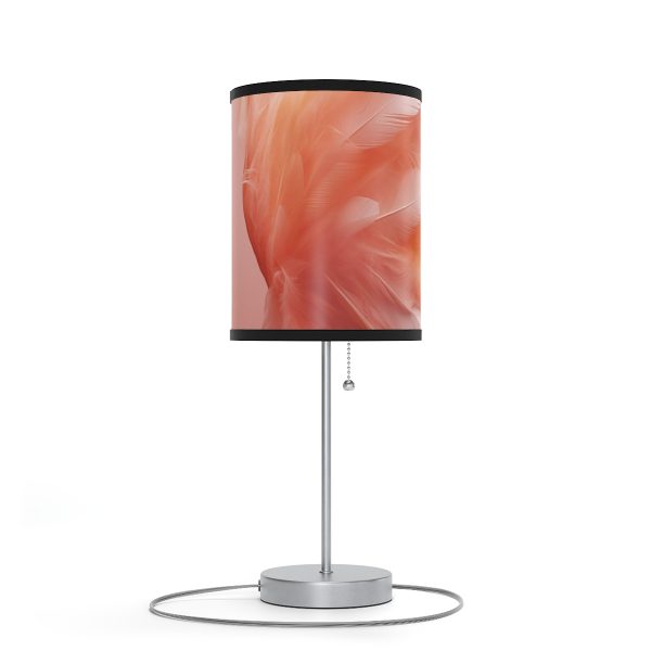 Lovely Fuzzy Feathers in Peach 02 - Lamp on a Stand, US|CA plug - Image 15