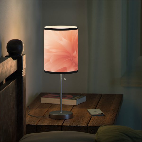 Lovely Fuzzy Buds in Peach 03 - Lamp on a Stand, US|CA plug - Image 18