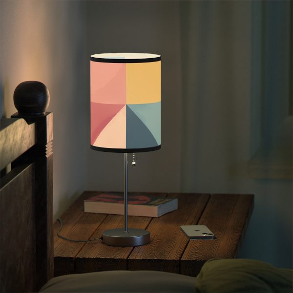 Soft Geometric Pyramid 01 - Lamp on a Stand, US|CA plug - Image 18