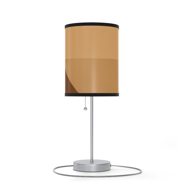 Soft Geometric Pyramid 02 in Honey Yellow Tone - Lamp on a Stand, US|CA plug - Image 22