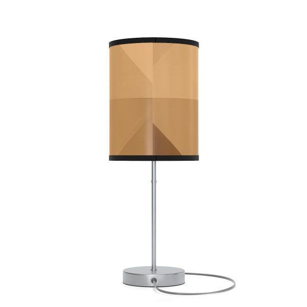 Soft Geometric Pyramid 03 in Honey Yellow Tone - Lamp on a Stand, US|CA plug - Image 14