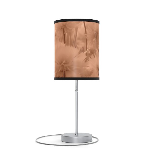 Fuzzy Dandelion Fantasy in Peach Fuzz Tone - Lamp on a Stand, US|CA plug - Image 13