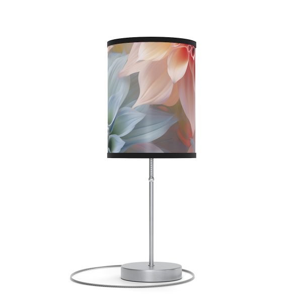 Pastel Fantasy Baroque Floral 02 - Lamp on a Stand, US|CA plug - Image 13