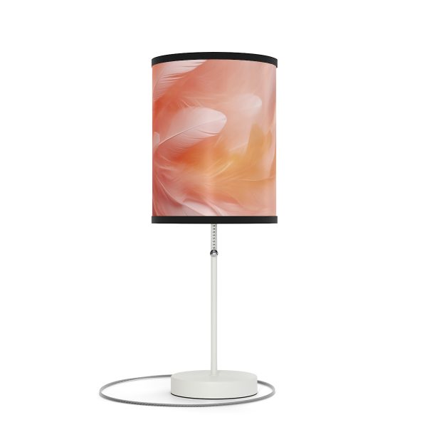 Lovely Fuzzy Feathers in Peach 02 - Lamp on a Stand, US|CA plug - Image 19