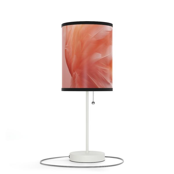 Lovely Fuzzy Feathers in Peach 02 - Lamp on a Stand, US|CA plug - Image 21