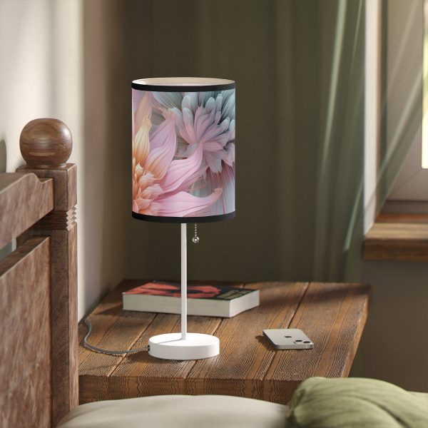 Pastel Fantasy Baroque Floral 03 - Lamp on a Stand, US|CA plug - Image 29