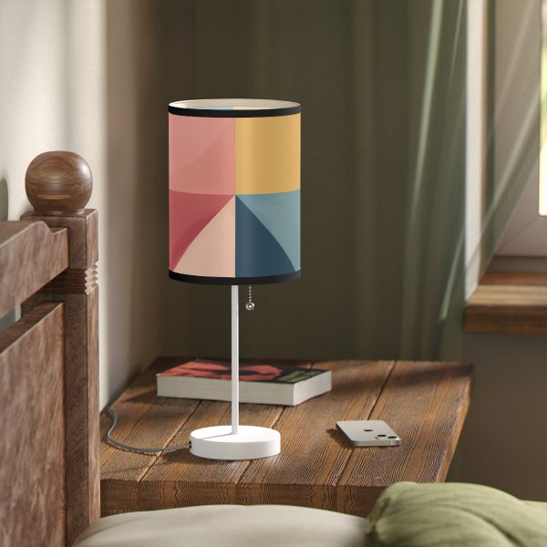 Soft Geometric Pyramid 01 - Lamp on a Stand, US|CA plug - Image 23