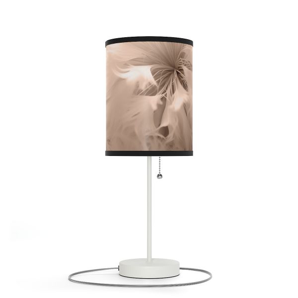 Soft Fantasy Feather Puffs in Peach Puree Tone - Lamp on a Stand, US|CA plug - Image 21