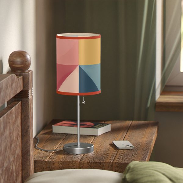 Soft Geometric Pyramid 01 - Lamp on a Stand, US|CA plug - Image 29