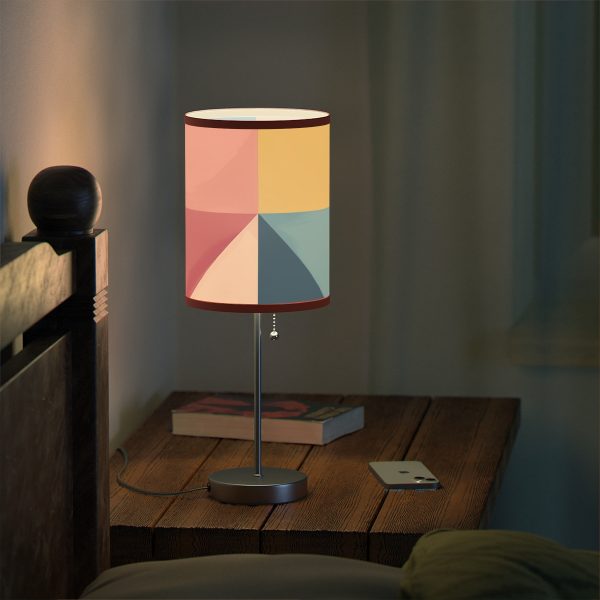 Soft Geometric Pyramid 01 - Lamp on a Stand, US|CA plug - Image 30