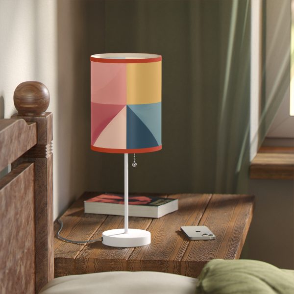 Soft Geometric Pyramid 01 - Lamp on a Stand, US|CA plug - Image 35