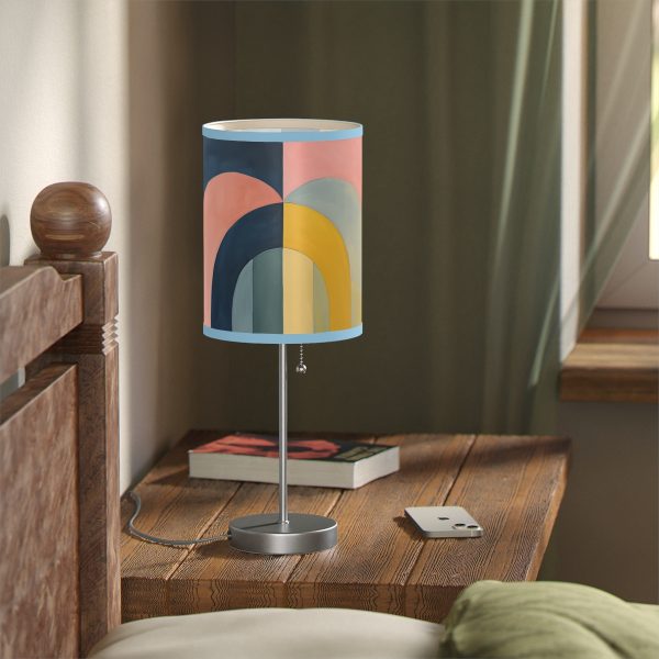 Soft Geometric Archways - Lamp on a Stand, US|CA plug - Image 47