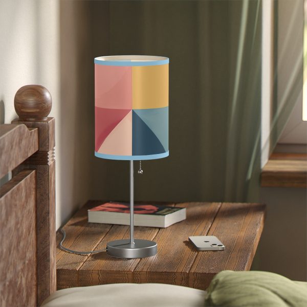 Soft Geometric Pyramid 01 - Lamp on a Stand, US|CA plug - Image 41