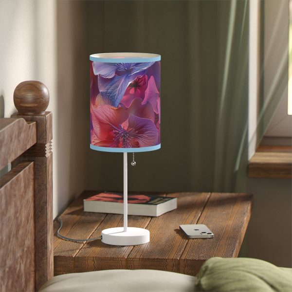 Bright Fantasy Floral 03 - Lamp on a Stand, US|CA plug - Image 5